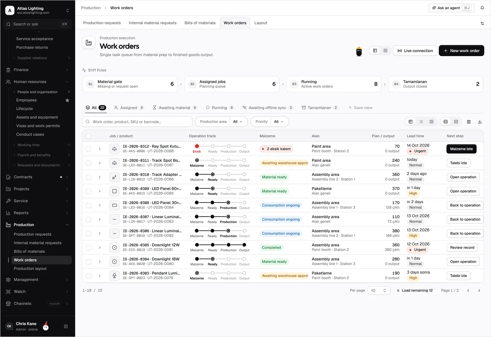 Work orders with real impact